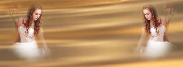 Bannière dorée pour vos créations